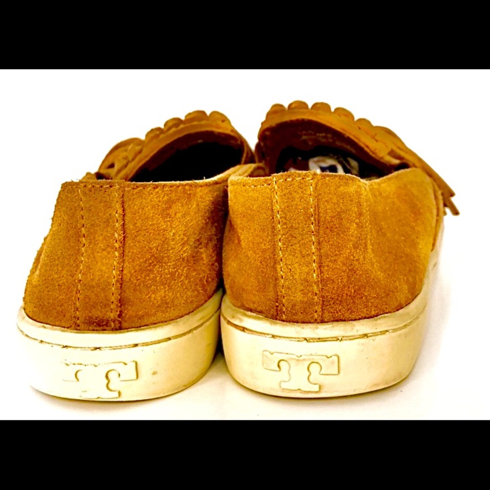 Tory Burch slip-in’s snickers fringes ..